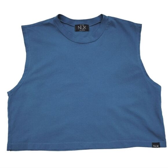 NEW NUX Active Los Angeles Ella Tank HD in Blue Size Medium - Picture 2 of 7